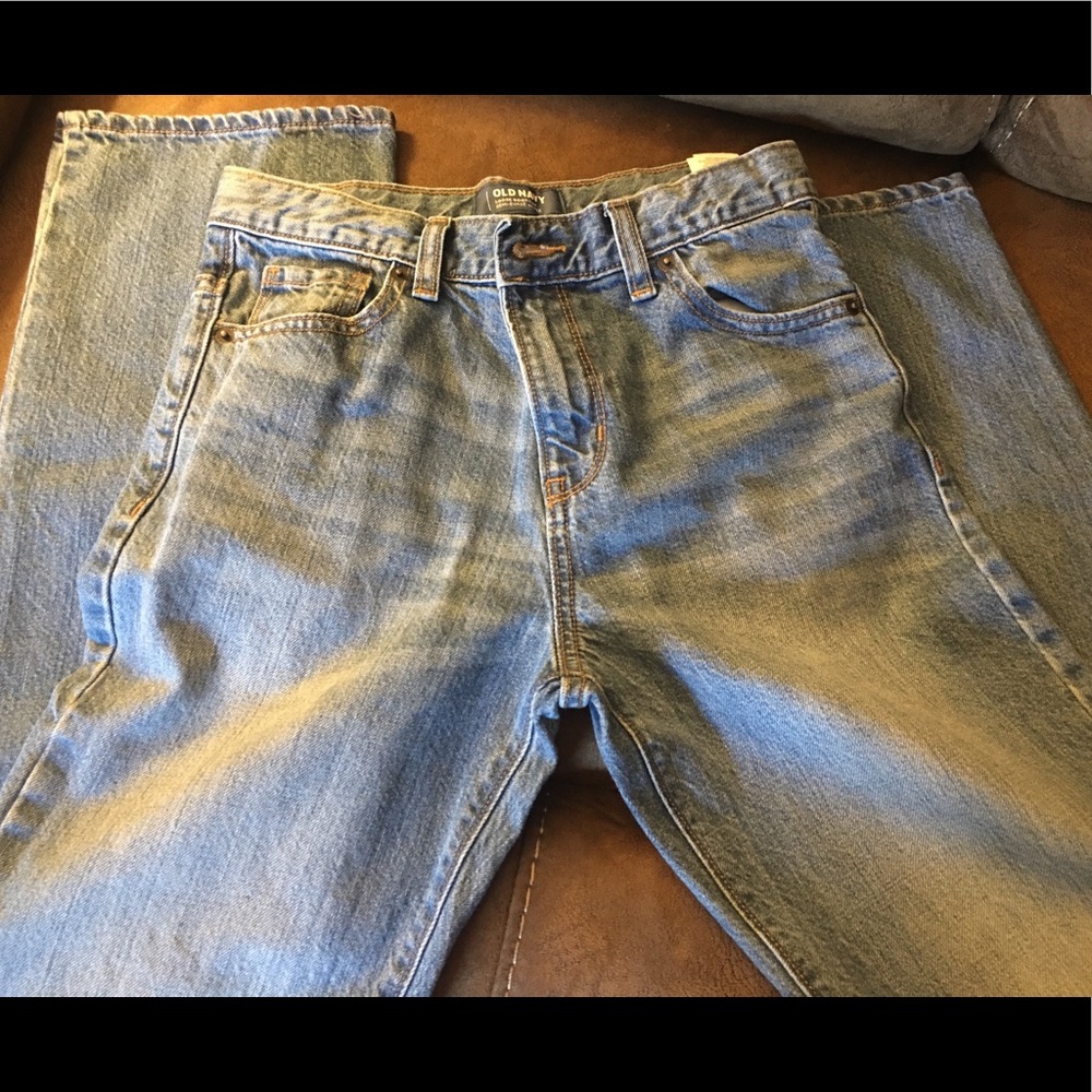 Boy’s Old Navy Loose Fit Bootcut Jeans